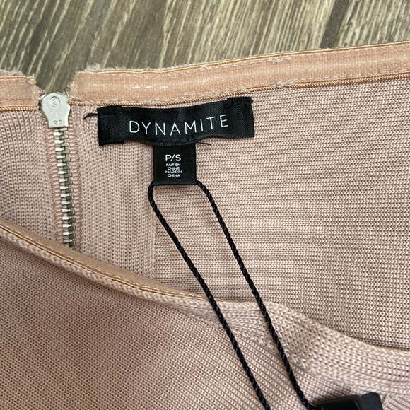 NWT Dynamite Bandeau Tube/Crop Top - Picture 5 of 7